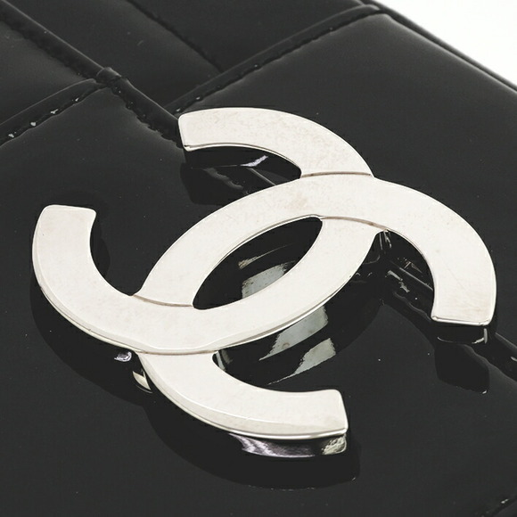 Chanel Shoulder Bag Flap Double Chain Strap Coco Mark - Picture 6 of 7